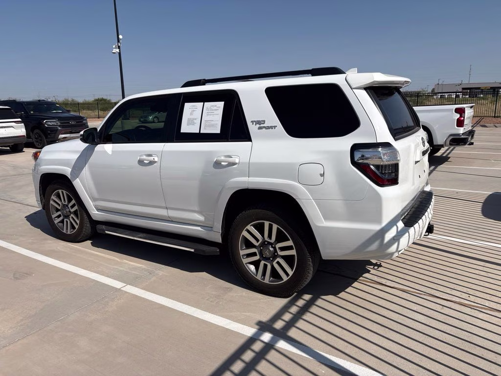 2022 White Toyota 4Runner TRD Sport 4X4 SUV