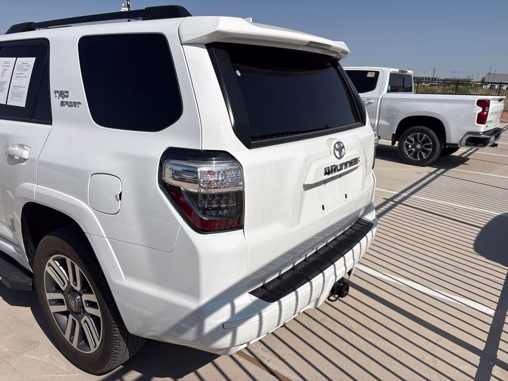 2022 White Toyota 4Runner TRD Sport 4X4 SUV
