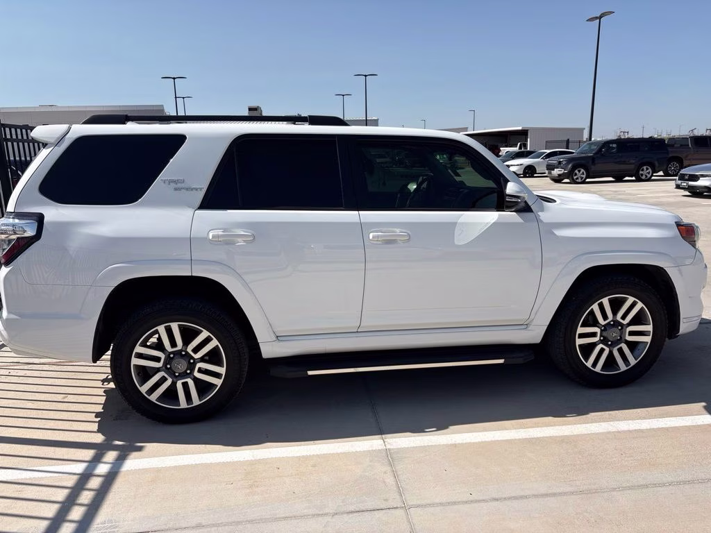 2022 White Toyota 4Runner TRD Sport 4X4 SUV