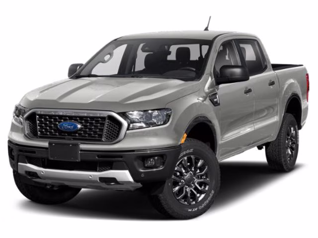 2021 Silver Metallic Ford Ranger XLT RWD Truck