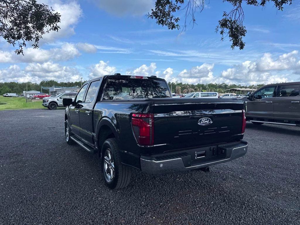 2025 Black Metallic Ford F-150 XLT 4X4 Truck