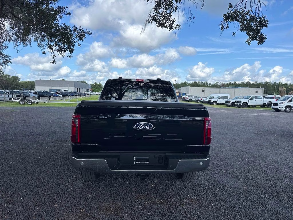 2025 Black Metallic Ford F-150 XLT 4X4 Truck