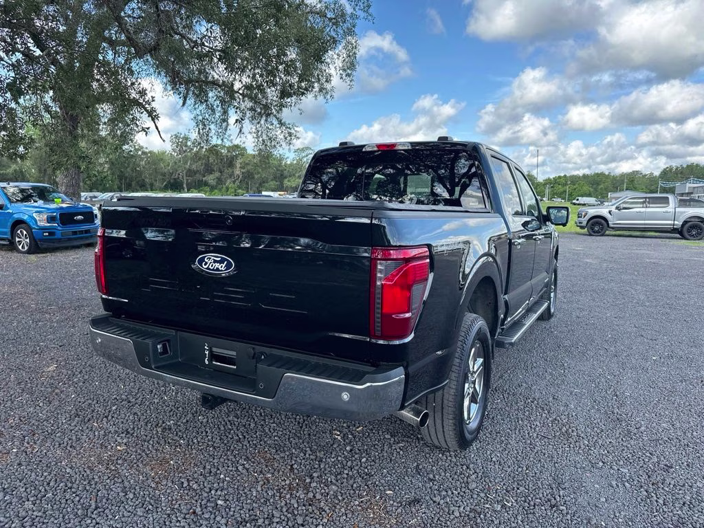 2025 Black Metallic Ford F-150 XLT 4X4 Truck