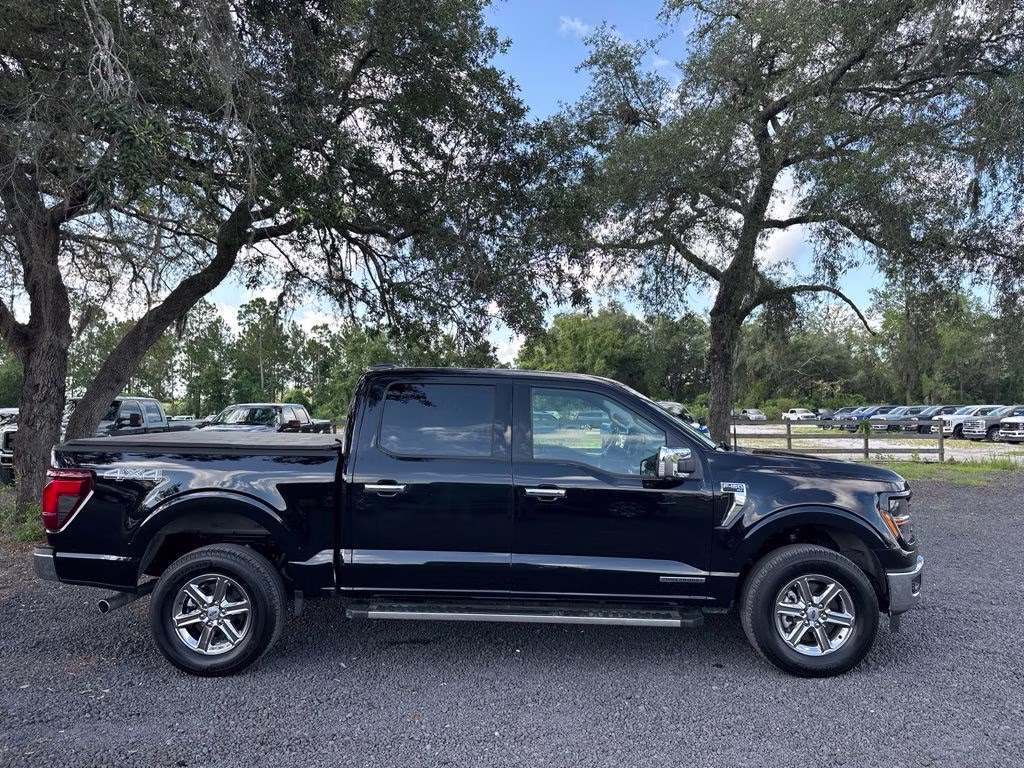 2025 Black Metallic Ford F-150 XLT 4X4 Truck