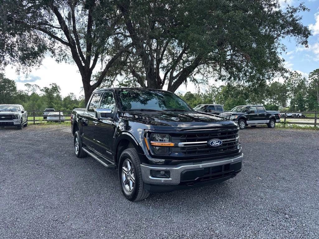 2025 Black Metallic Ford F-150 XLT 4X4 Truck