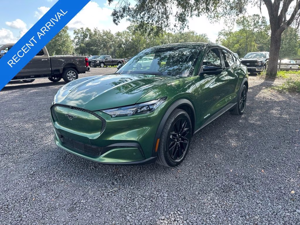 2025 Green Metallic Ford Mustang Mach-E Select AWD SUV