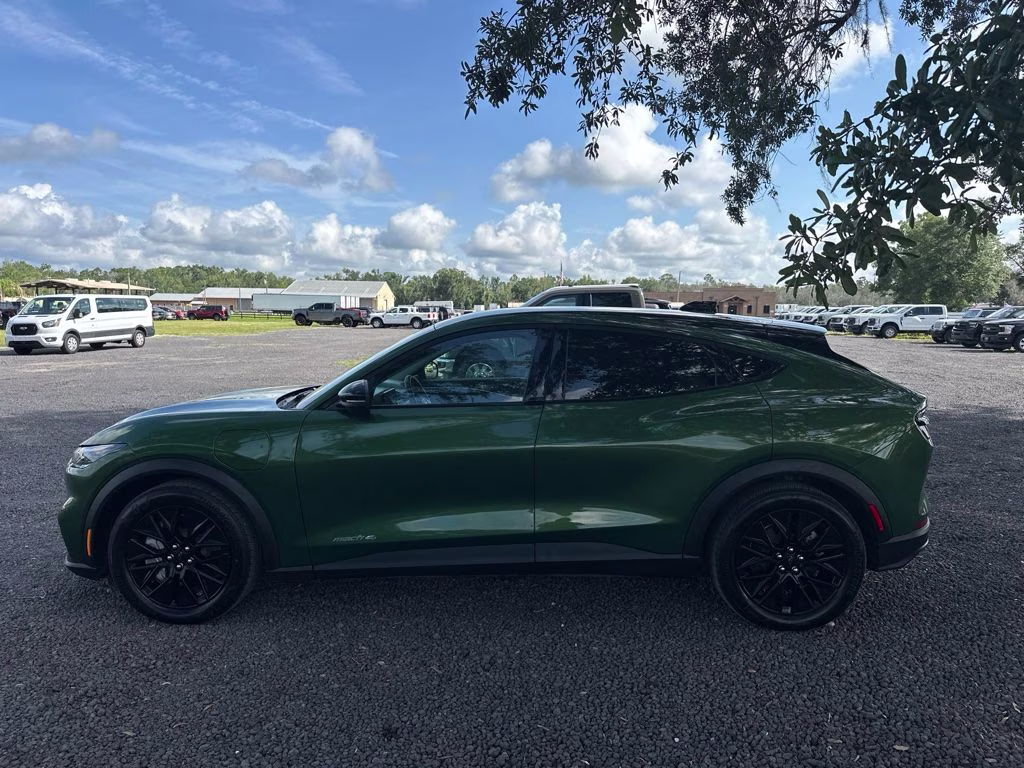 2025 Green Metallic Ford Mustang Mach-E Select AWD SUV