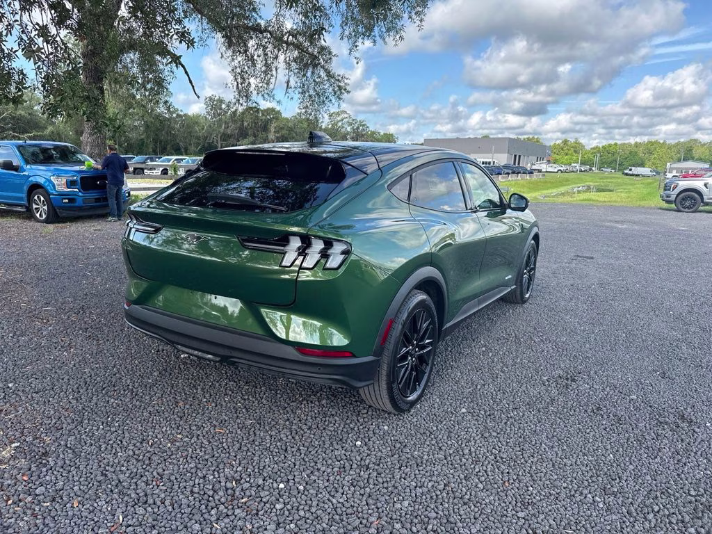 2025 Green Metallic Ford Mustang Mach-E Select AWD SUV