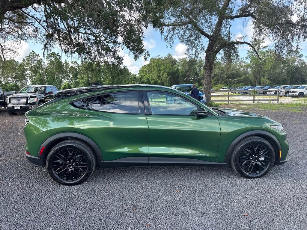 2025 Green Metallic Ford Mustang Mach-E Select AWD SUV