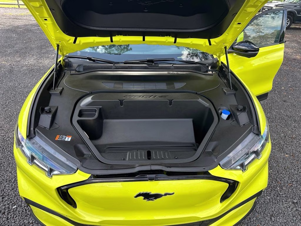 2025 Yellow Ford Mustang Mach-E Premium AWD SUV