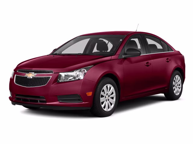 2014 Red Chevrolet Cruze 1LT FWD Sedan