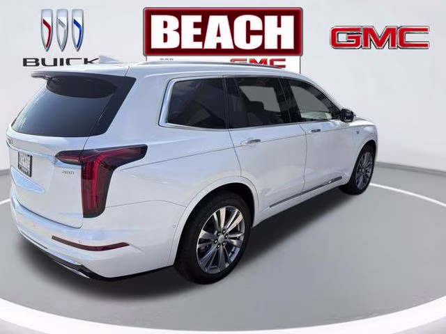 2023 Crystal White Tricoat Cadillac XT6 Premium Luxury FWD SUV