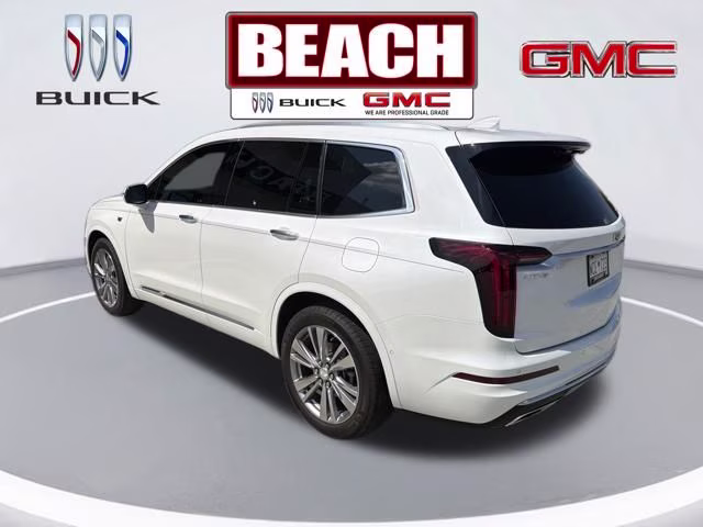 2023 Crystal White Tricoat Cadillac XT6 Premium Luxury FWD SUV