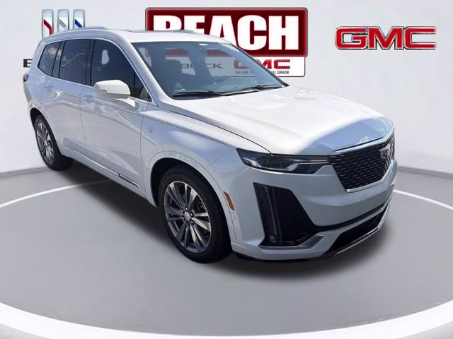 2023 Crystal White Tricoat Cadillac XT6 Premium Luxury FWD SUV