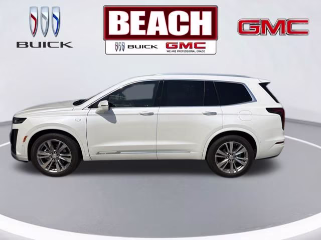 2023 Crystal White Tricoat Cadillac XT6 Premium Luxury FWD SUV