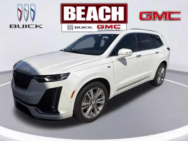 2023 Crystal White Tricoat Cadillac XT6 Premium Luxury FWD SUV