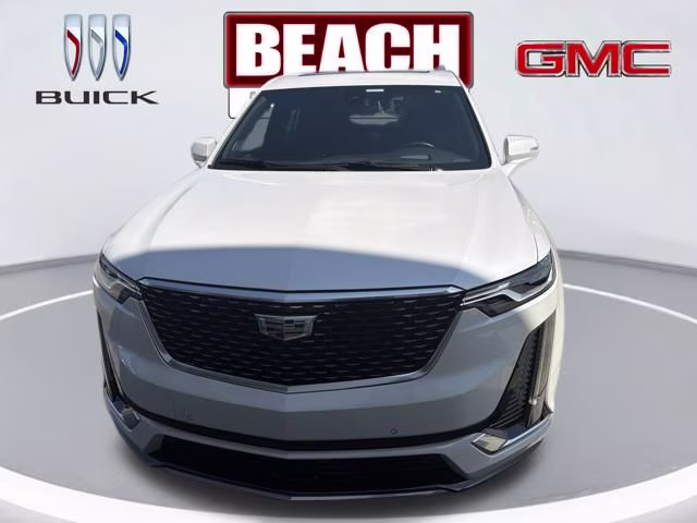 2023 Crystal White Tricoat Cadillac XT6 Premium Luxury FWD SUV