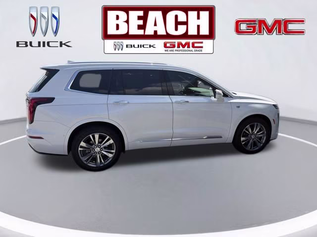 2023 Crystal White Tricoat Cadillac XT6 Premium Luxury FWD SUV