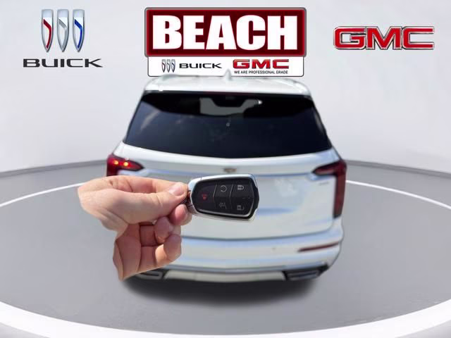2023 Crystal White Tricoat Cadillac XT6 Premium Luxury FWD SUV