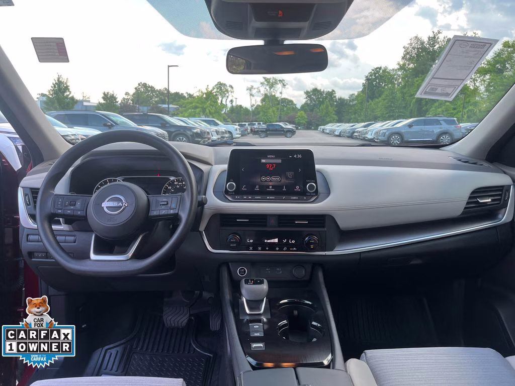 2023 Scarlet Ember Tintcoat Nissan Rogue SV FWD SUV