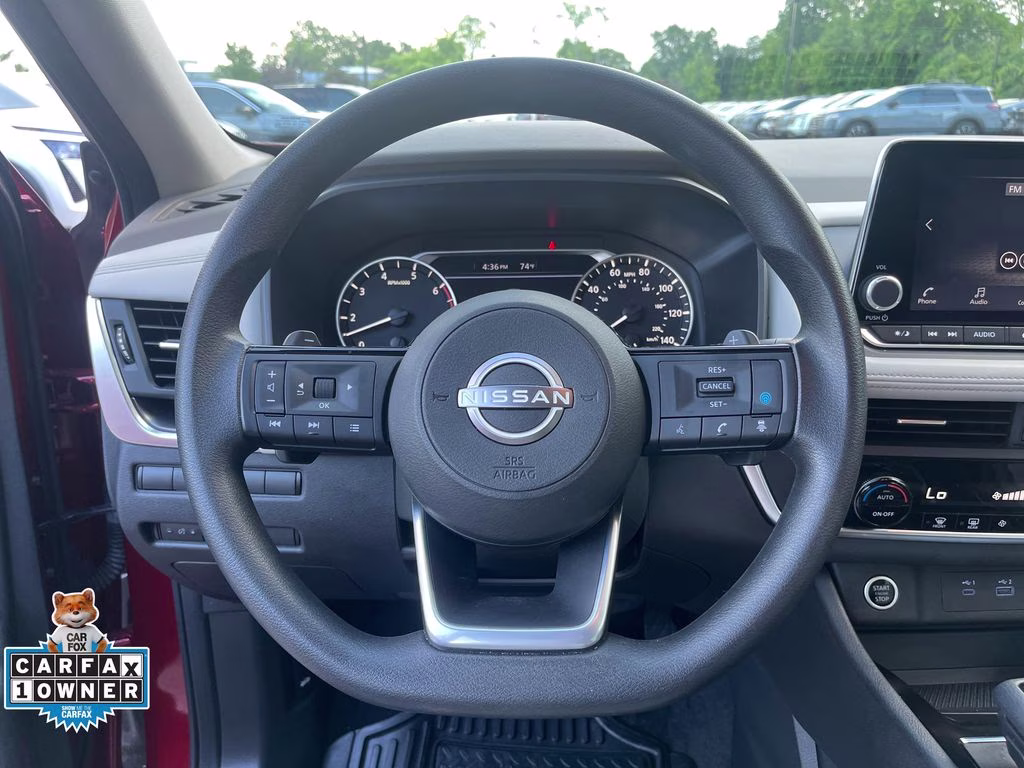 2023 Scarlet Ember Tintcoat Nissan Rogue SV FWD SUV