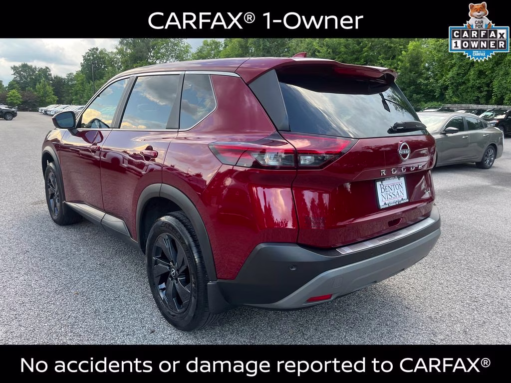 2023 Scarlet Ember Tintcoat Nissan Rogue SV FWD SUV