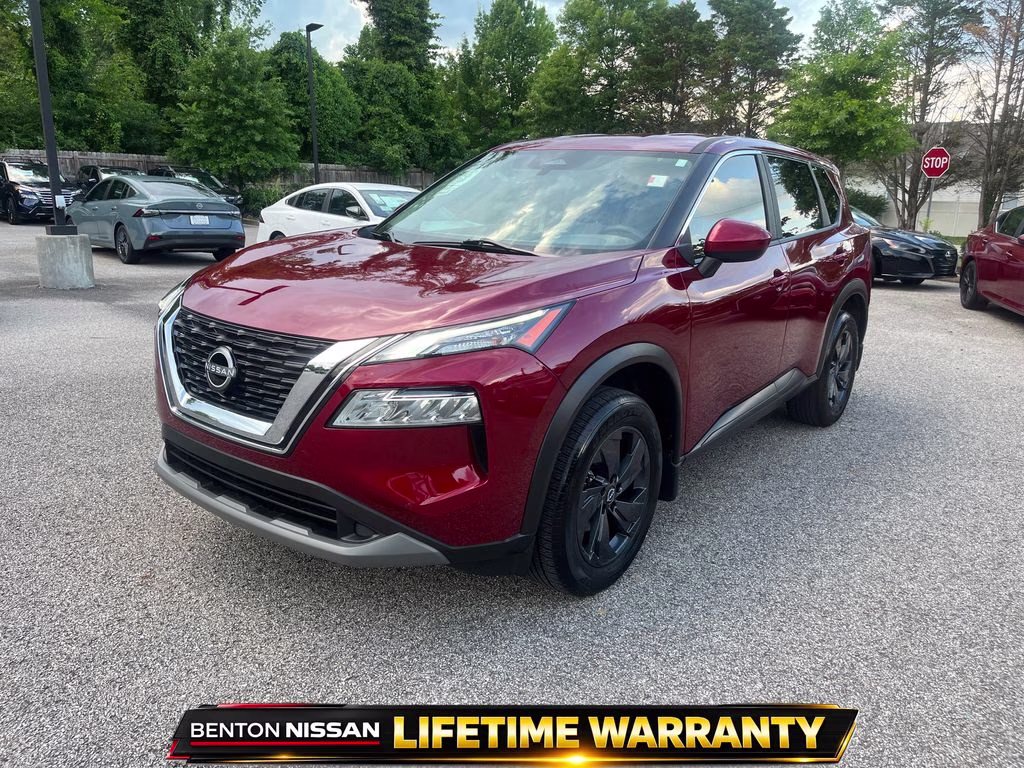 2023 Scarlet Ember Tintcoat Nissan Rogue SV FWD SUV
