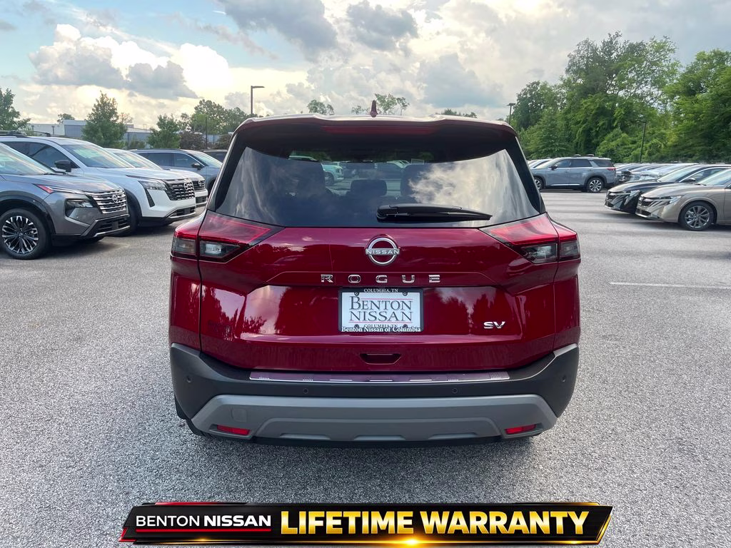 2023 Scarlet Ember Tintcoat Nissan Rogue SV FWD SUV
