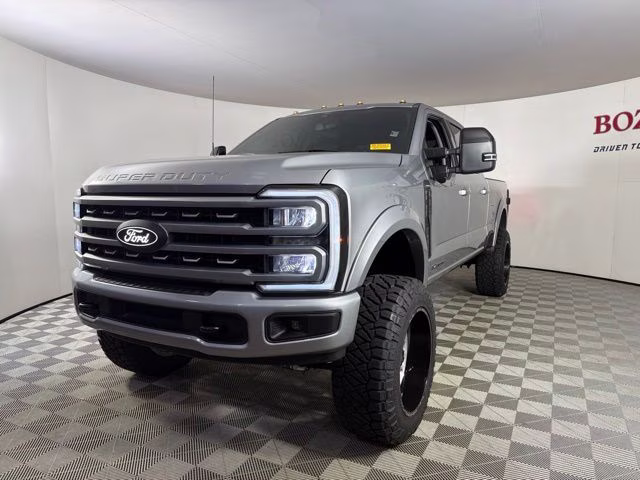 2024 Iconic Silver Metallic Ford Super Duty F-250 SRW Lariat 4X4 Truck