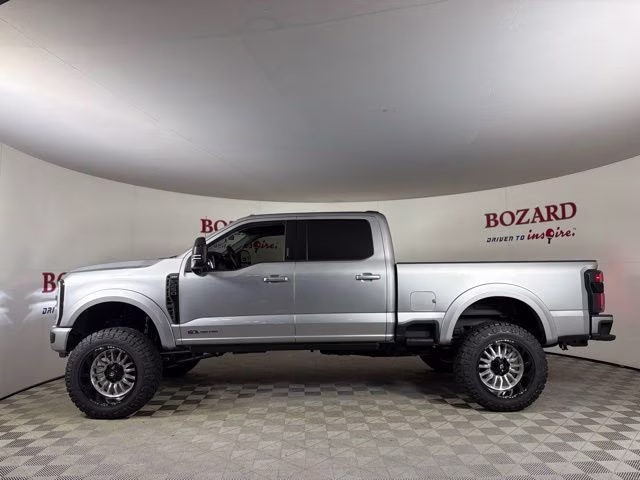 2024 Iconic Silver Metallic Ford Super Duty F-250 SRW Lariat 4X4 Truck