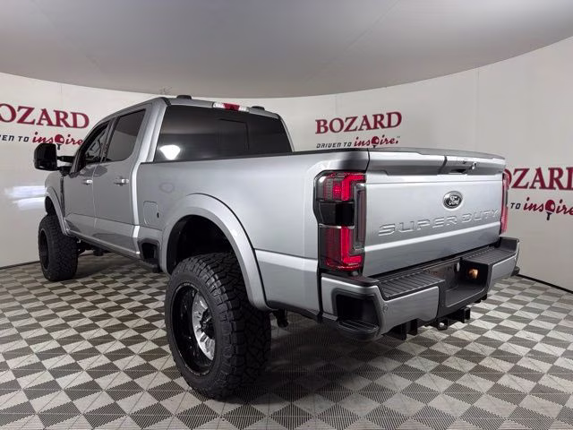 2024 Iconic Silver Metallic Ford Super Duty F-250 SRW Lariat 4X4 Truck