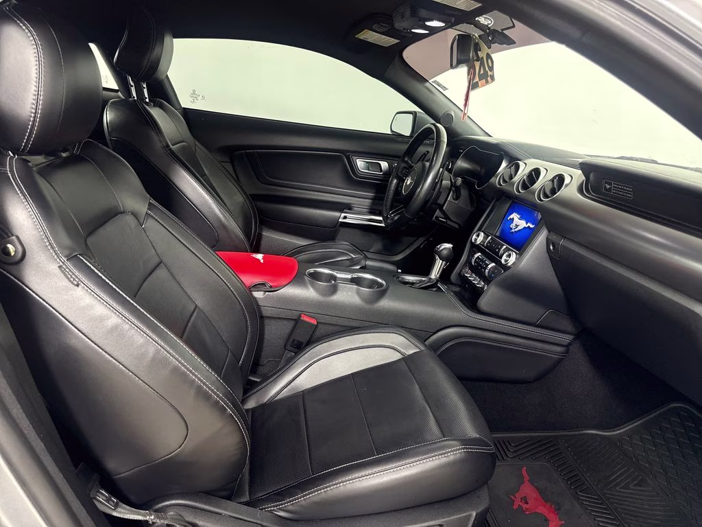 2020 Silver Metallic Ford Mustang EcoBoost Premium RWD Coupe