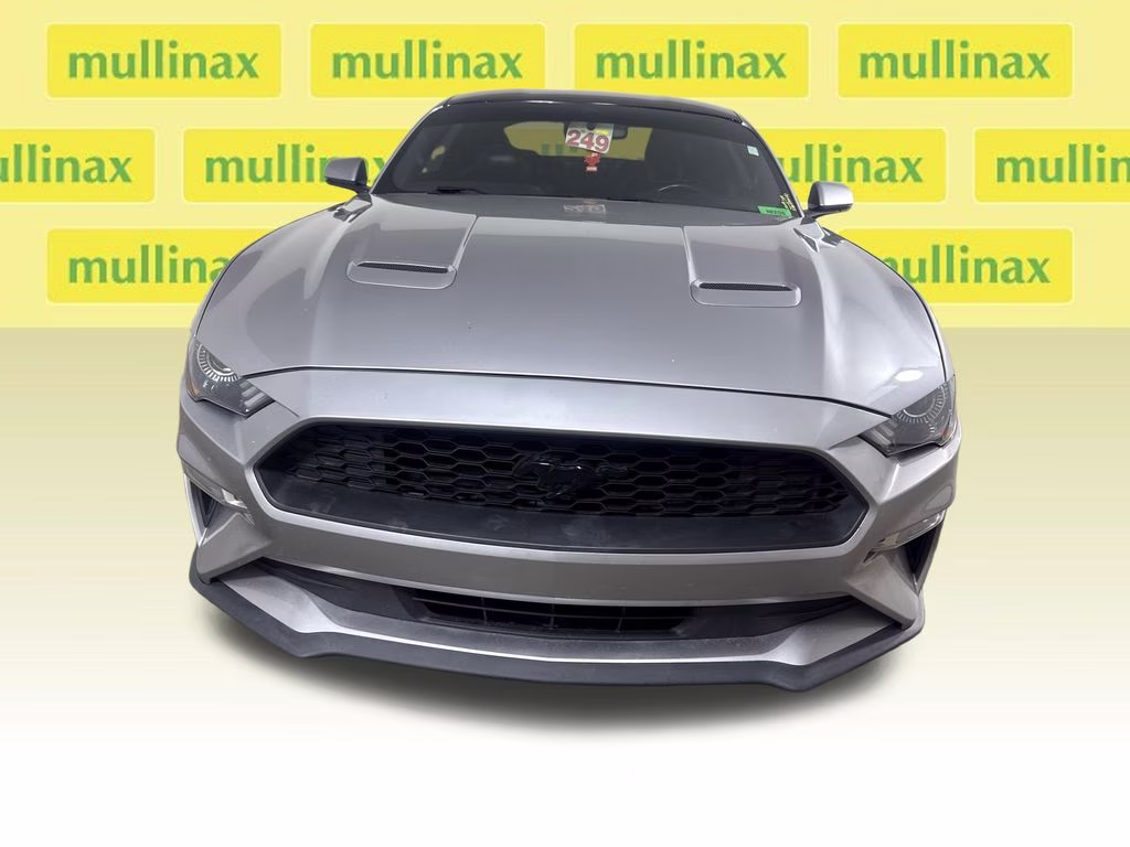 2020 Silver Metallic Ford Mustang EcoBoost Premium RWD Coupe