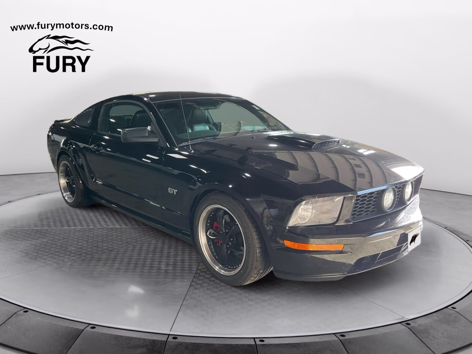 2007 Black Ford Mustang RWD Coupe