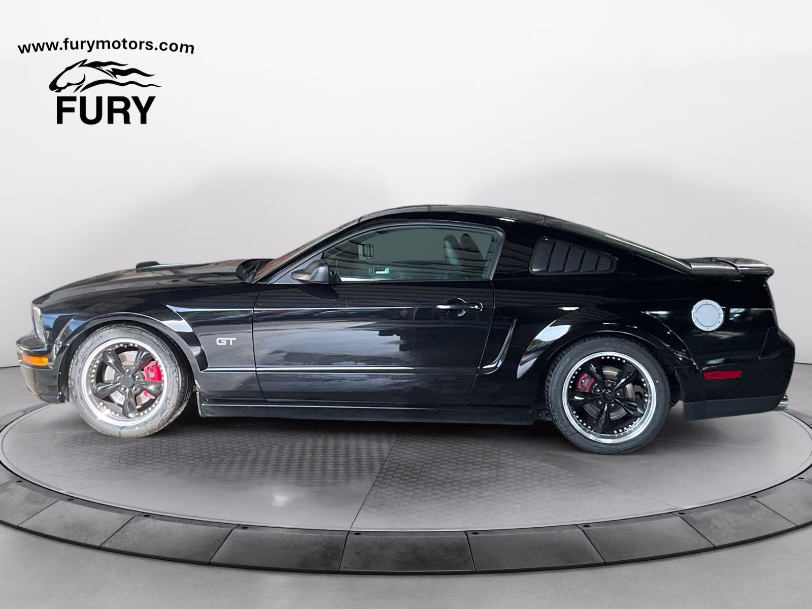 2007 Black Ford Mustang RWD Coupe