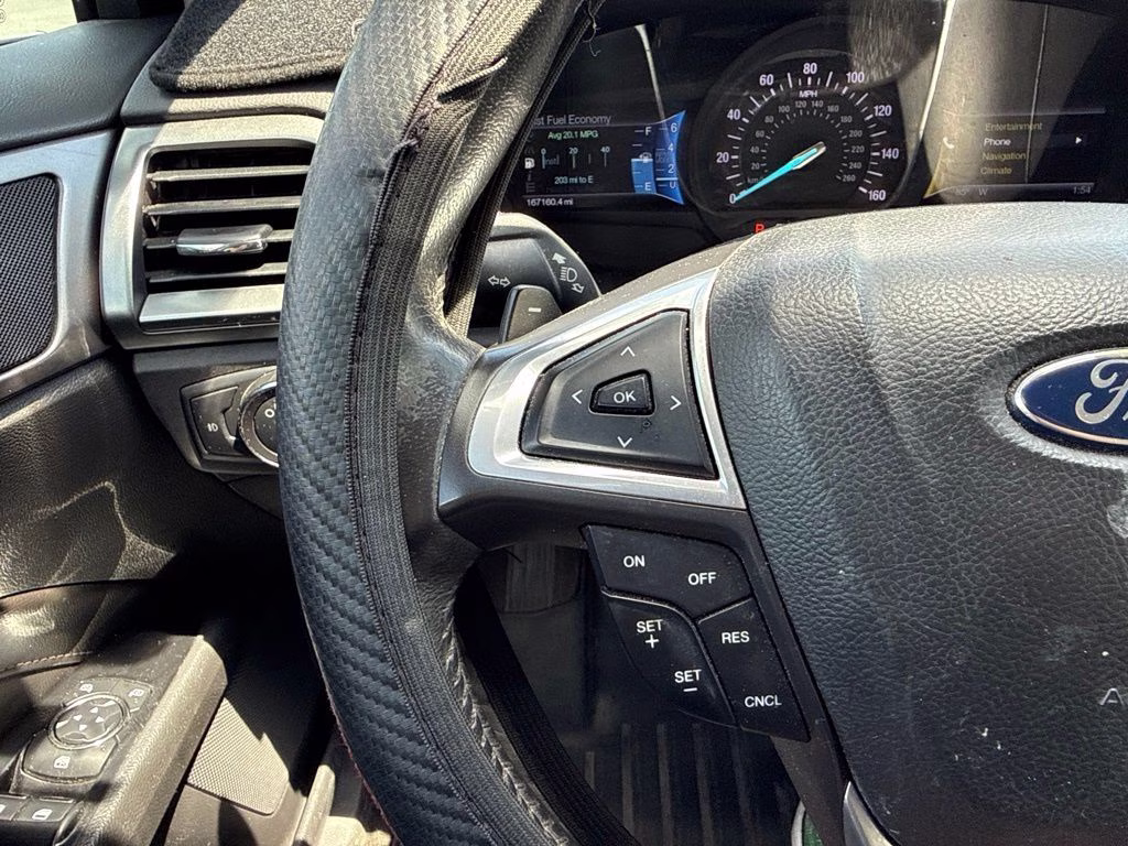 2014 Dark Side Metallic Ford Fusion Titanium AWD Sedan