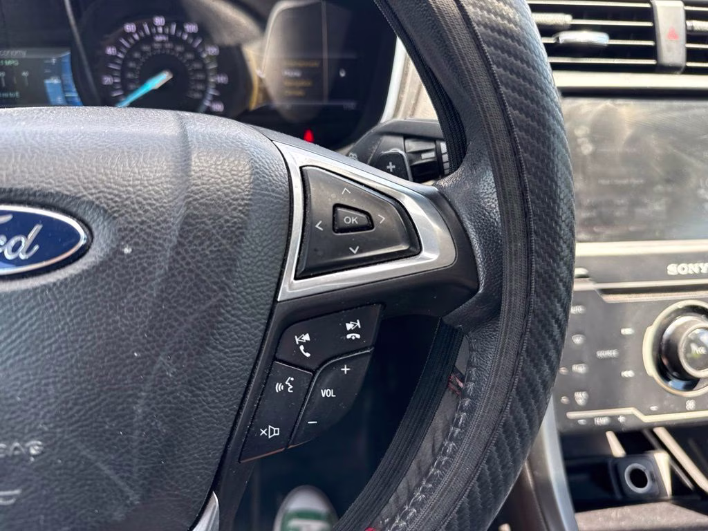 2014 Dark Side Metallic Ford Fusion Titanium AWD Sedan