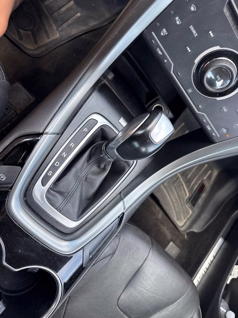 2014 Dark Side Metallic Ford Fusion Titanium AWD Sedan