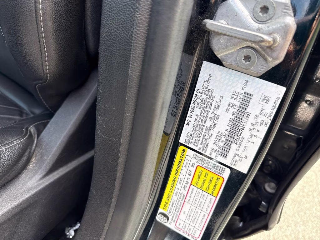 2014 Dark Side Metallic Ford Fusion Titanium AWD Sedan