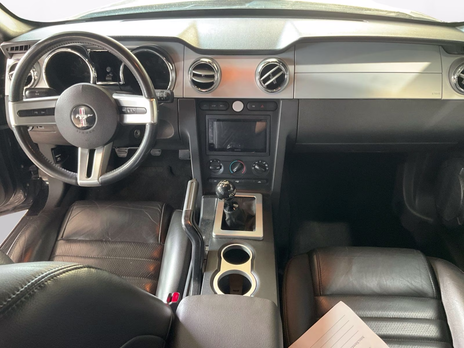 2007 Black Ford Mustang RWD Coupe