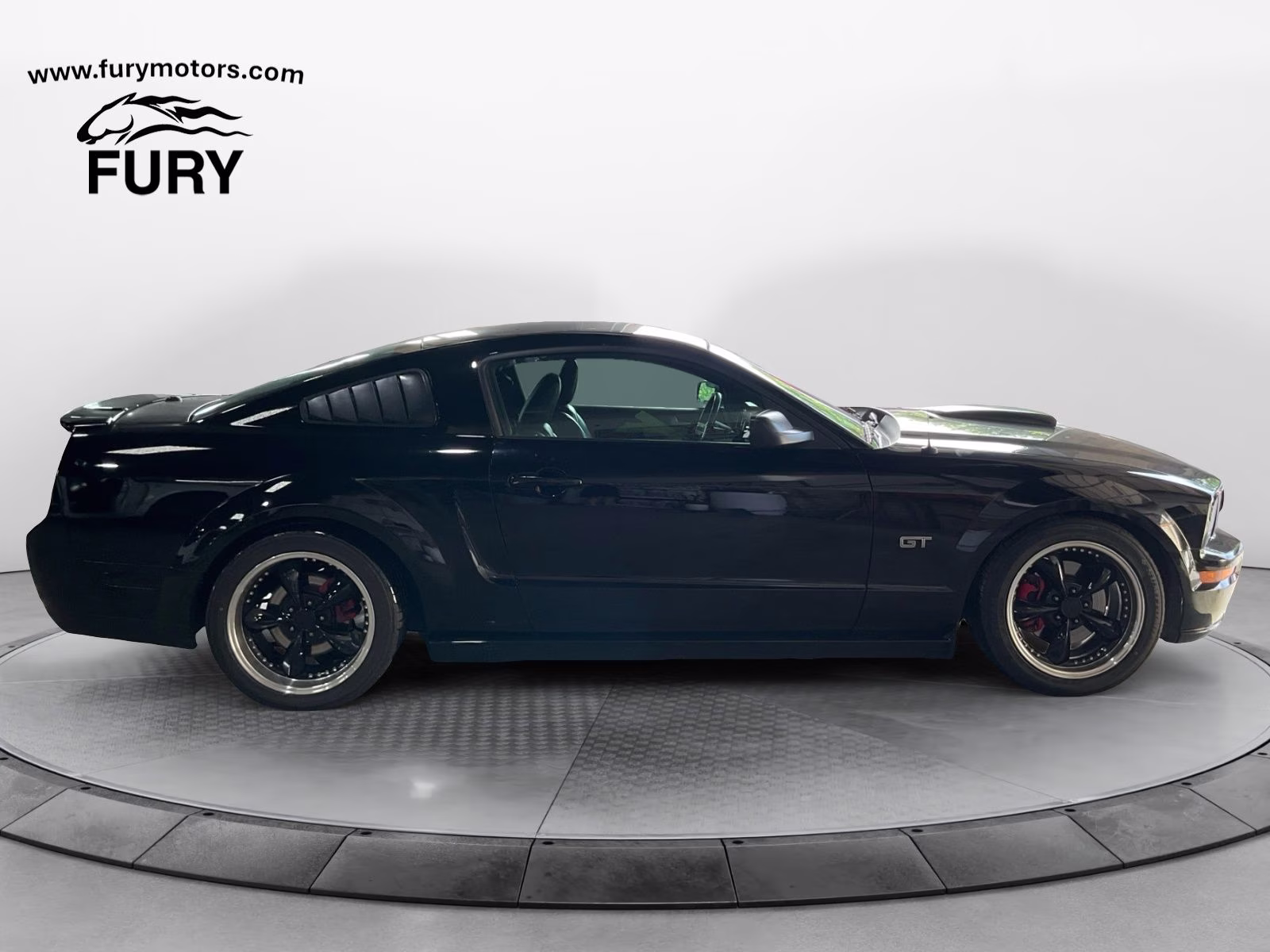 2007 Black Ford Mustang RWD Coupe
