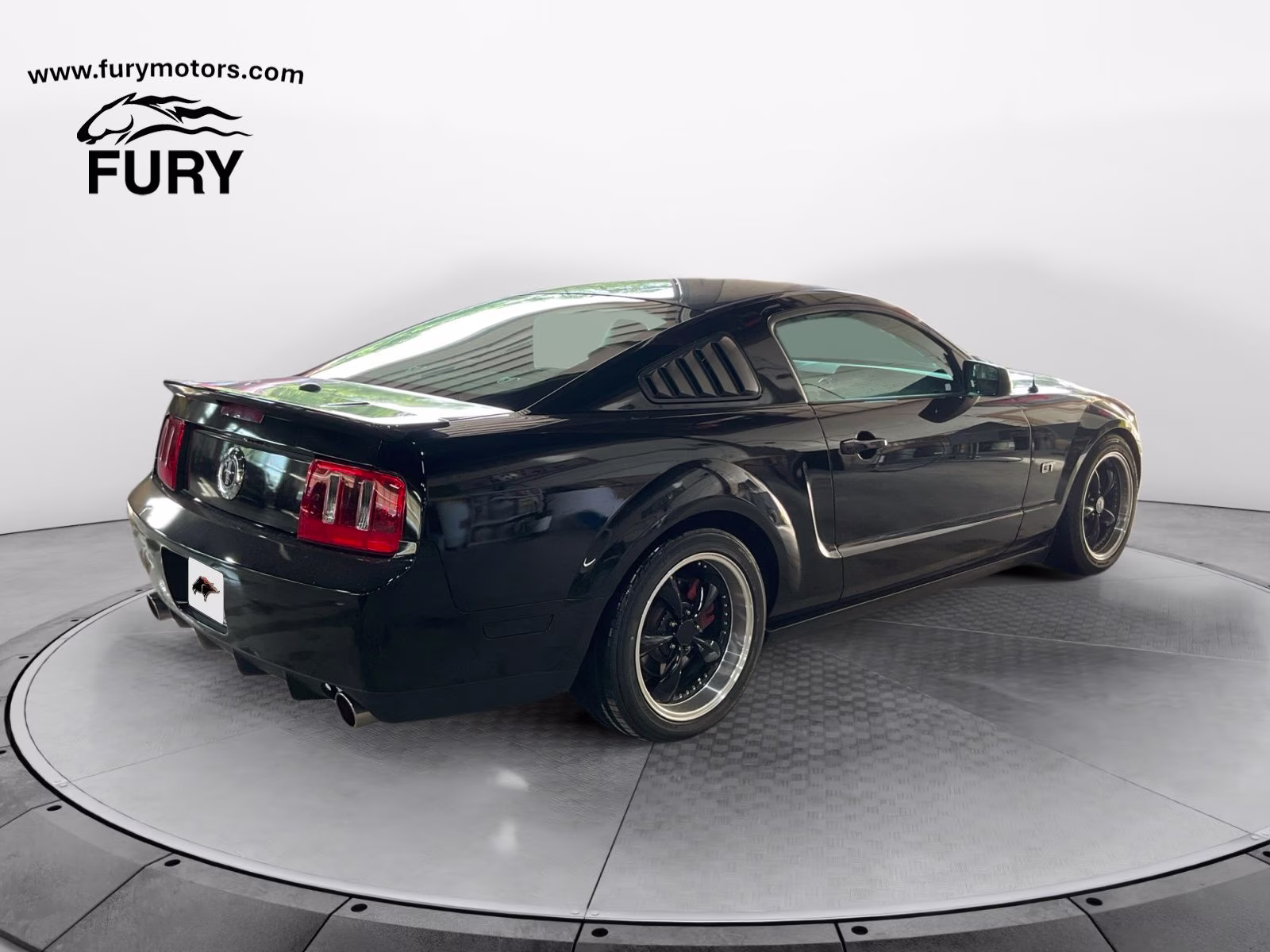 2007 Black Ford Mustang RWD Coupe