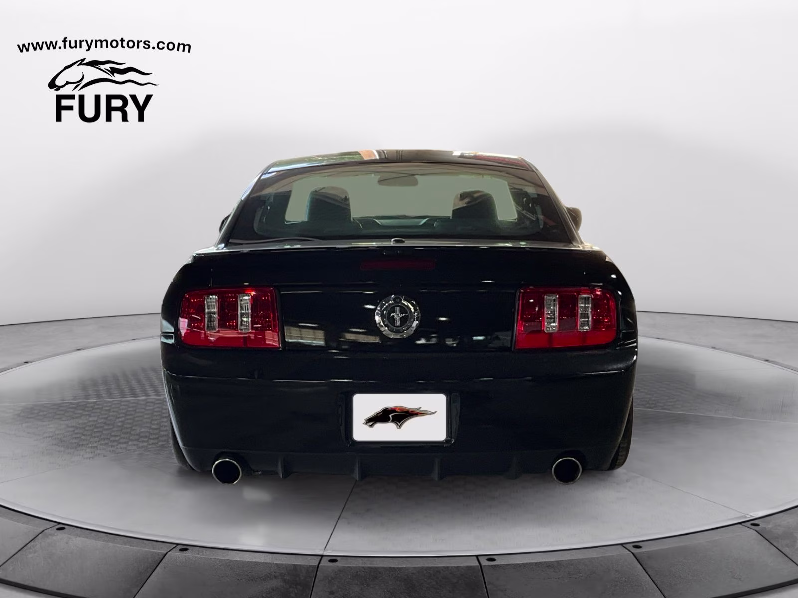 2007 Black Ford Mustang RWD Coupe