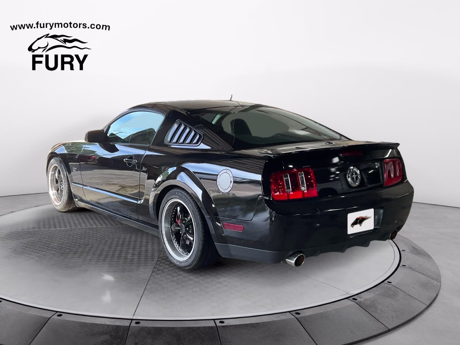 2007 Black Ford Mustang RWD Coupe