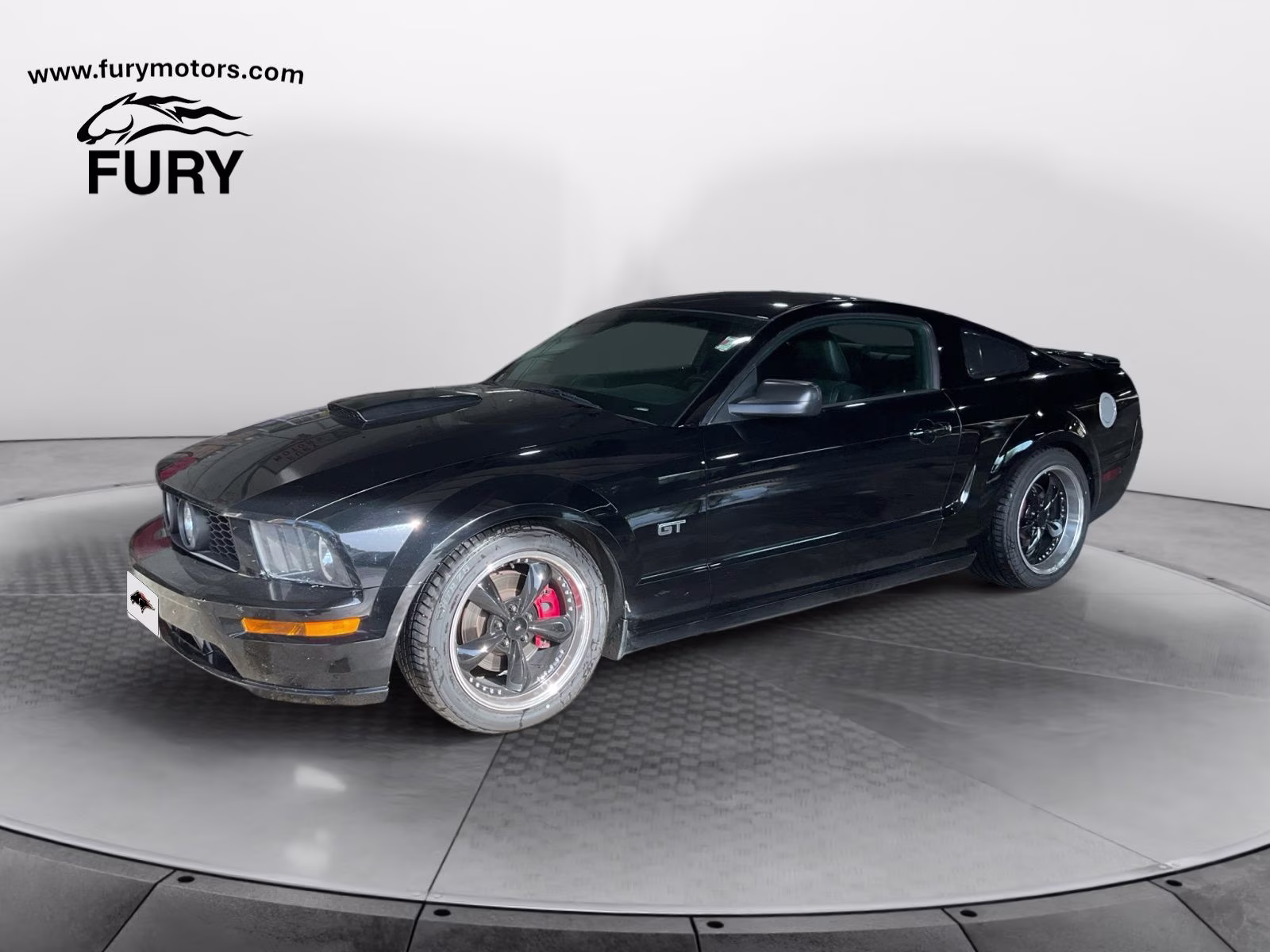 2007 Black Ford Mustang RWD Coupe