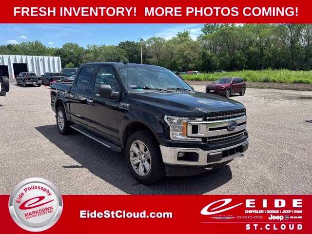 2018 Shadow Black Ford F-150 XLT 4X4 Truck