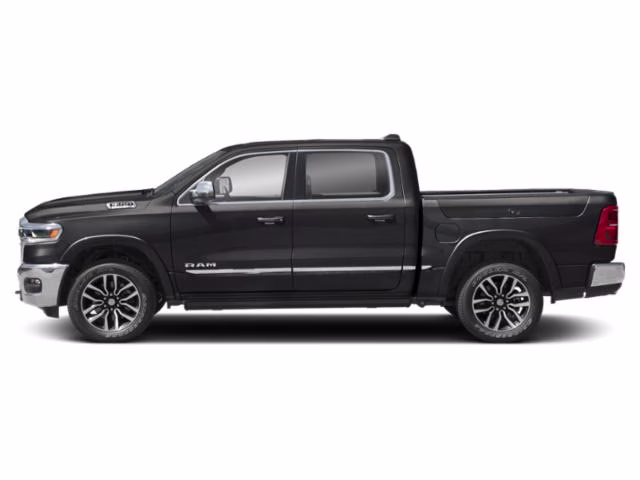 2026 Diamond Black Crystal Pearlcoat Ram 1500 Longhorn 4X4 Truck