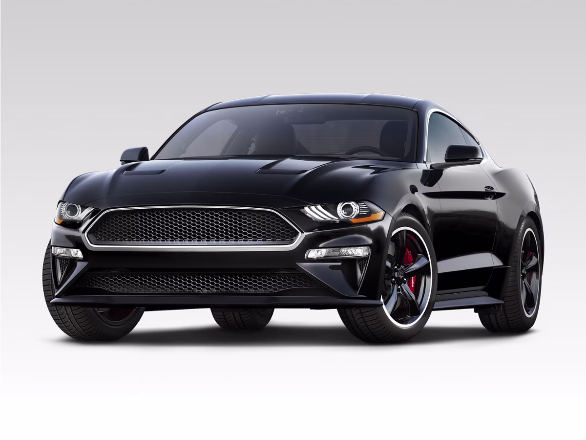 2019 Dark Highland Green Metallic Ford Mustang Bullitt RWD Coupe