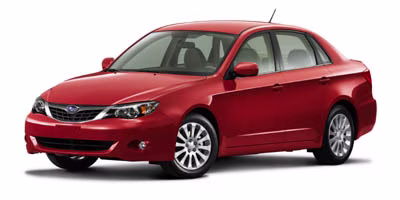 2008 Satin White Pearl Subaru Impreza 2.5i AWD Sedan