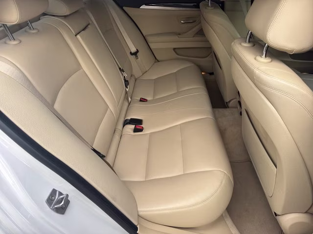 2015 White Metallic BMW 5 Series RWD Sedan